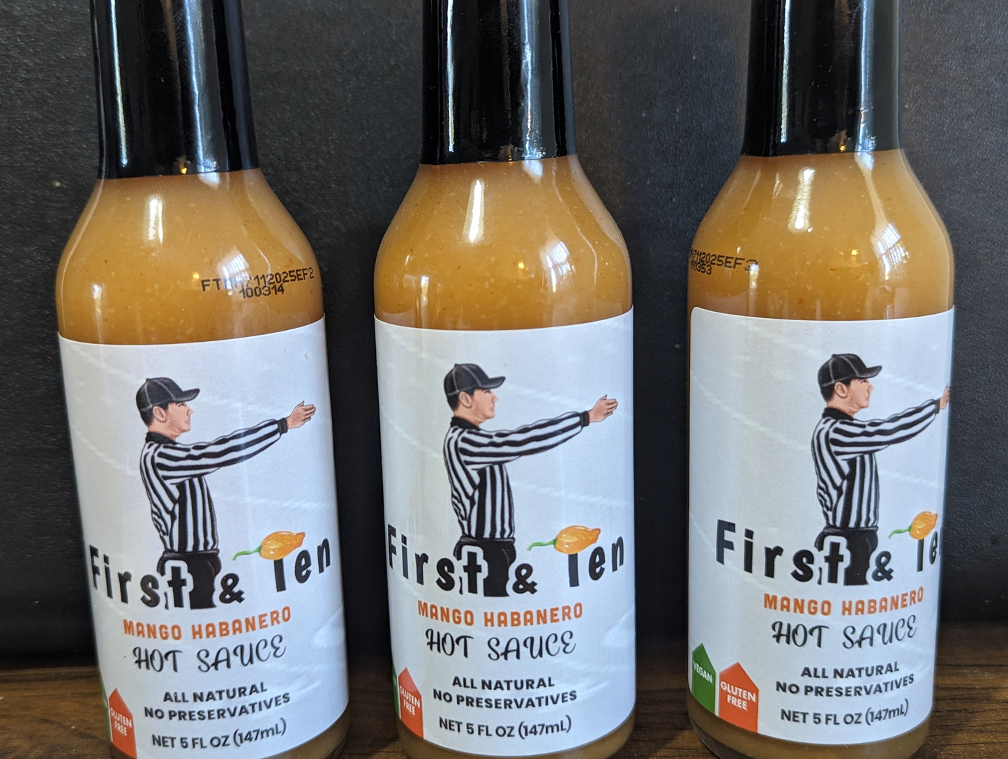 3 pack Mango Habanero 5oz Bottle
