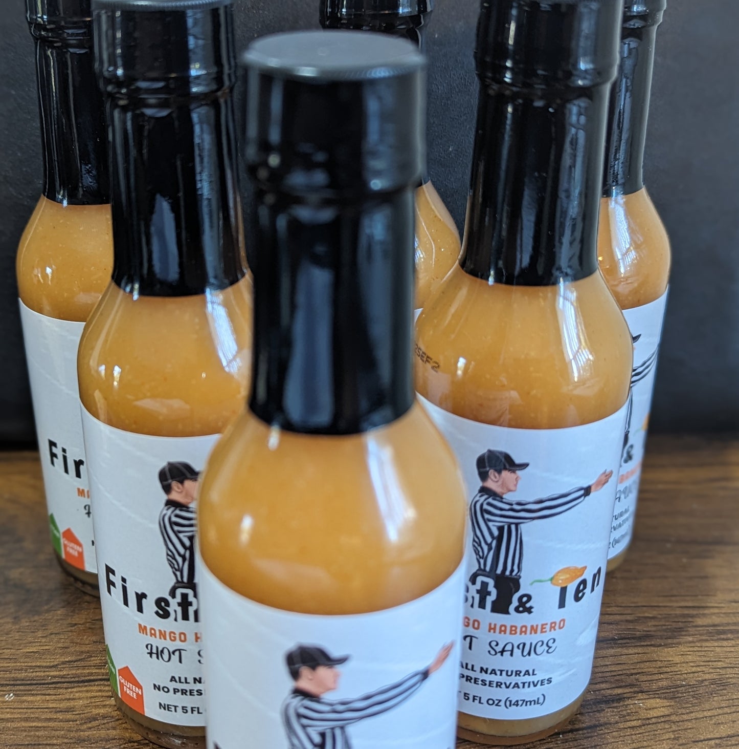 6 Pack Mango Habanero 5oz bottles
