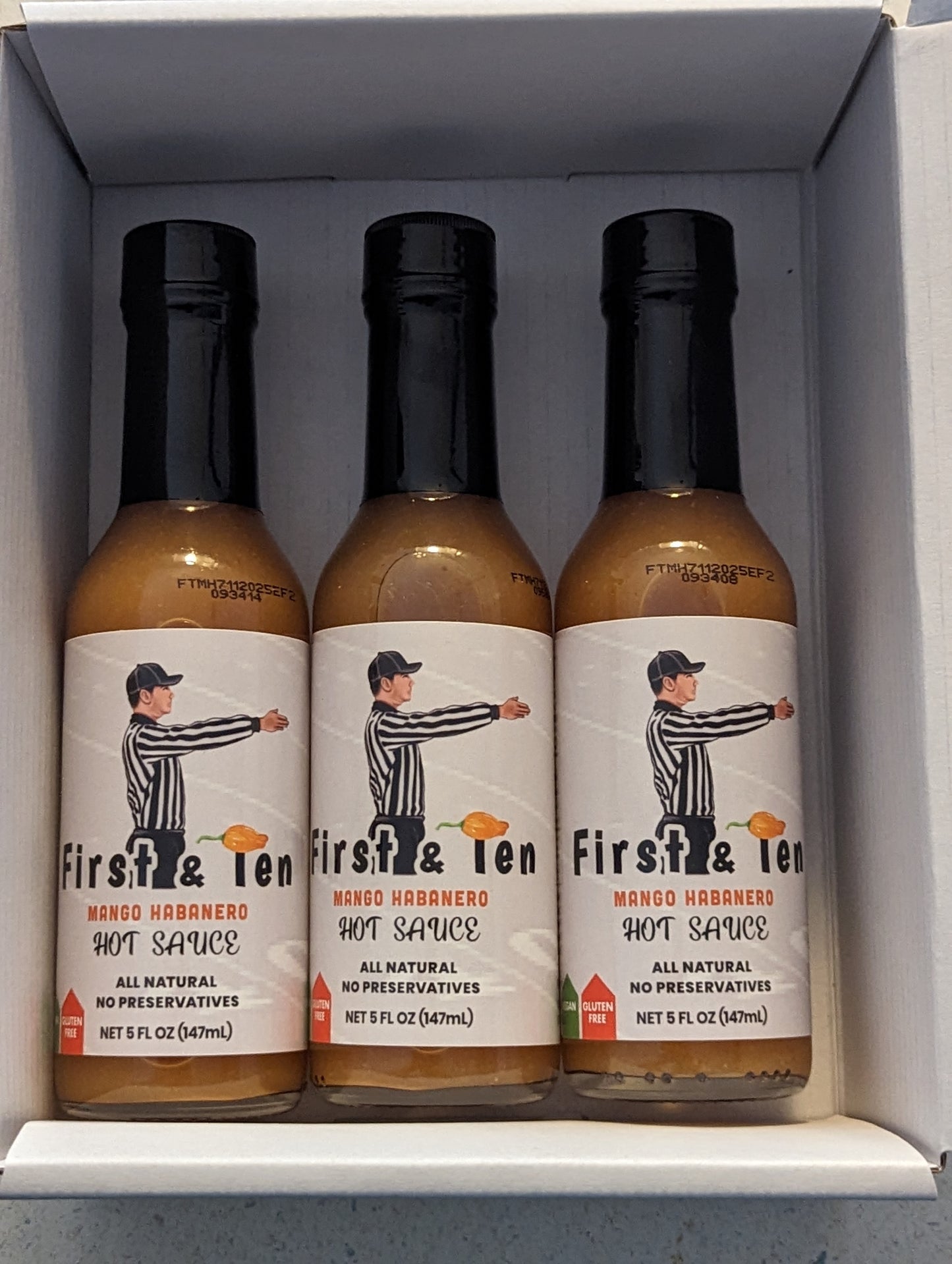3 pack Mango Habanero 5oz Bottle