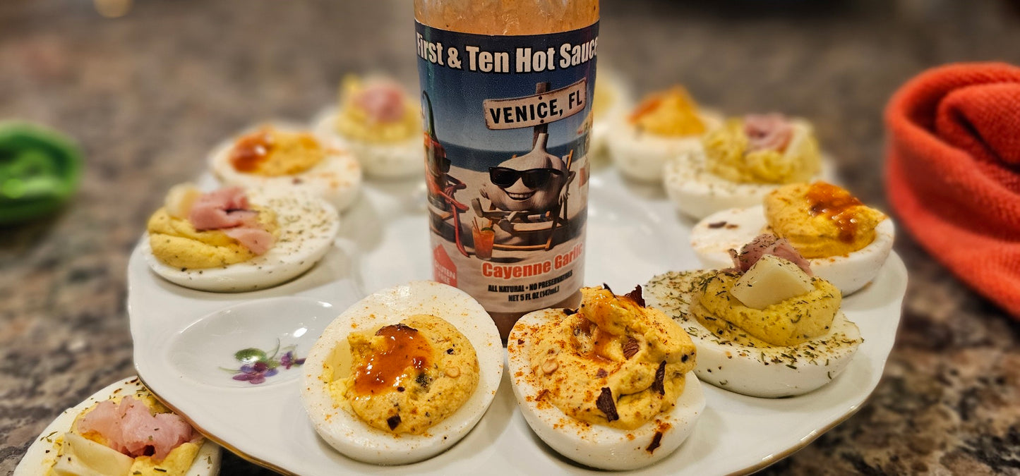 Pre - Order.  1 Case of 12 Original Cayenne Garlic.   ALL ORDERS will ship on Thursday Dec. 11th.