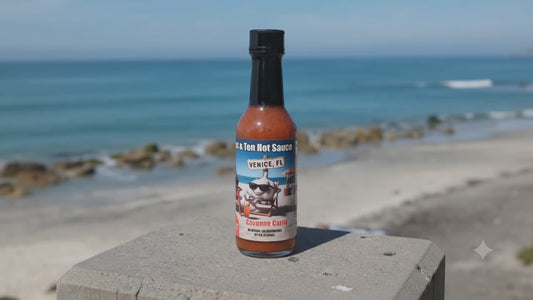 Case of 12 Original Cayenne Garlic Hot Sauce Bottles